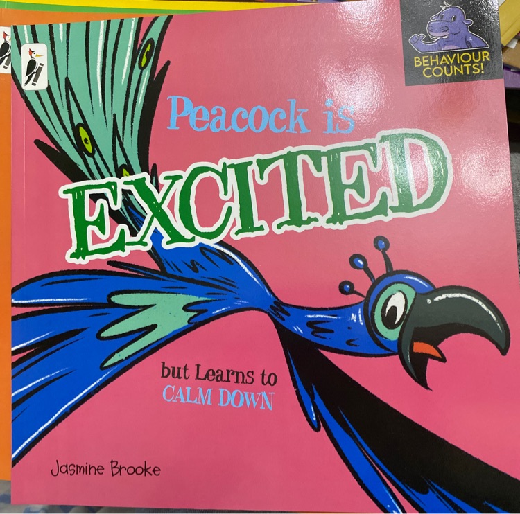 Peacock is excited