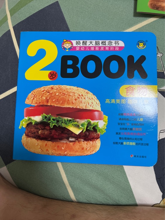 喚醒大腦概念書 2歲BOOK:食物