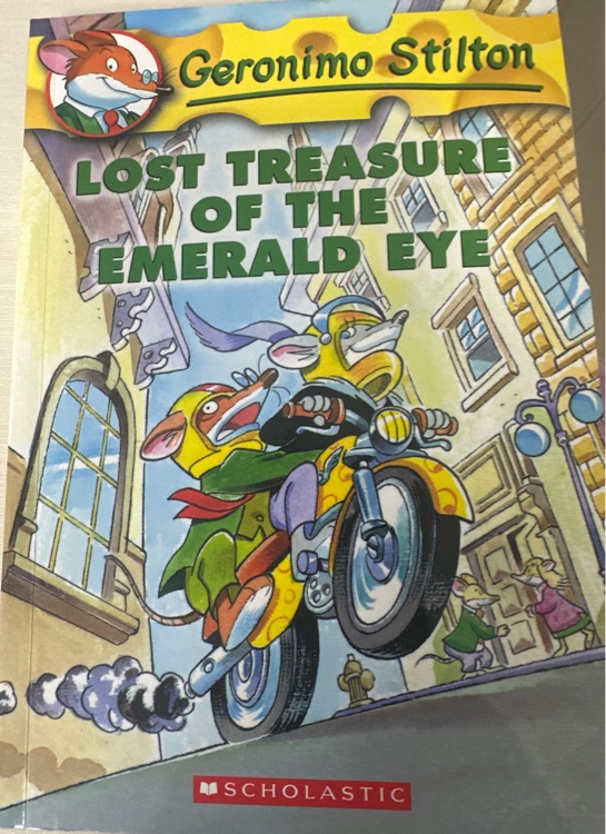 Geronimo Stiilton Lost treasure of emerald eye