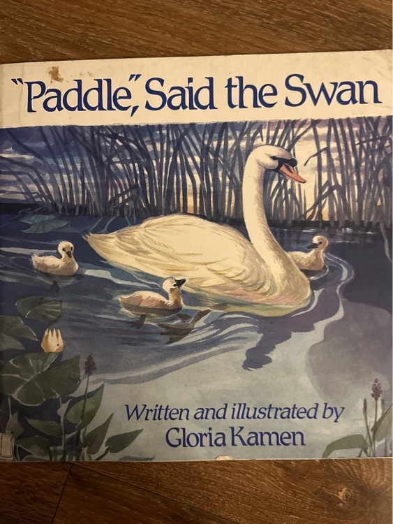 paddle said the swan