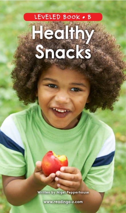 32.Healthy Snacks (RAZ B)