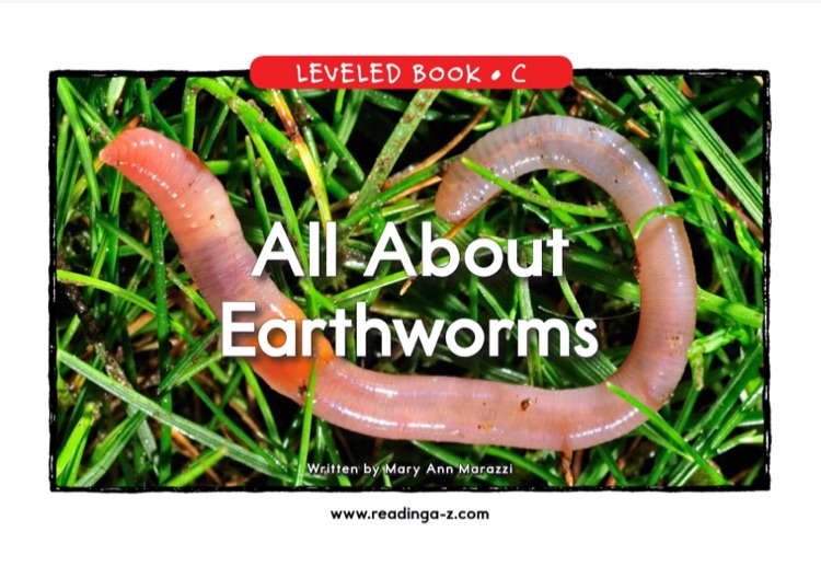 All About Earthworms (RAZ C)