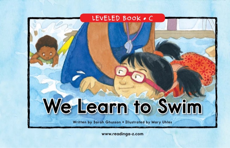 We Learn to Swim (RAZ C)