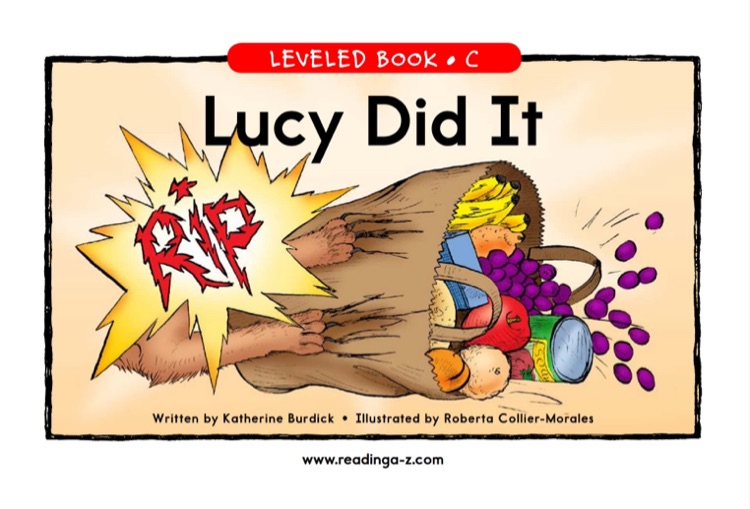 Lucy Did It (RAZ C)