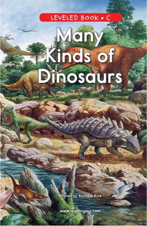 Many Kinds of Dinosaurs(RAZ C)