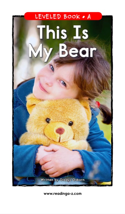 48 This Is My Bear (RAZ A)
