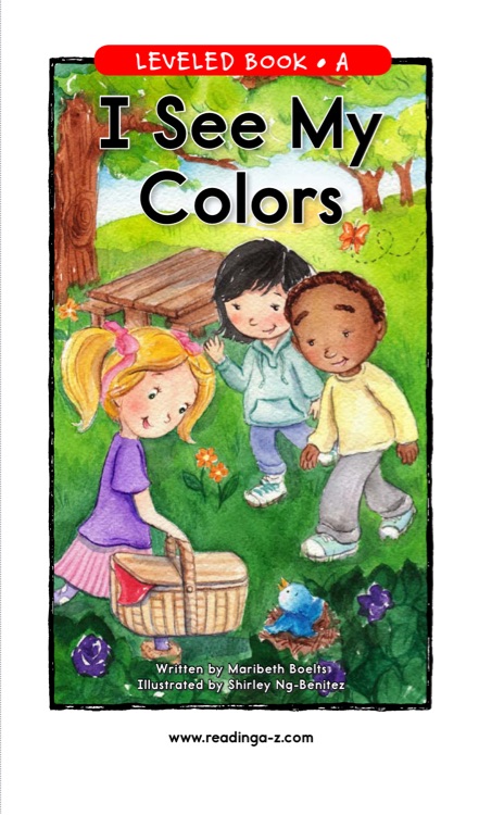 21 I See My Colors (RAZ A)