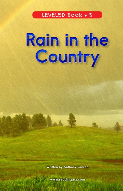 22 Rain in the Country (RAZ B)