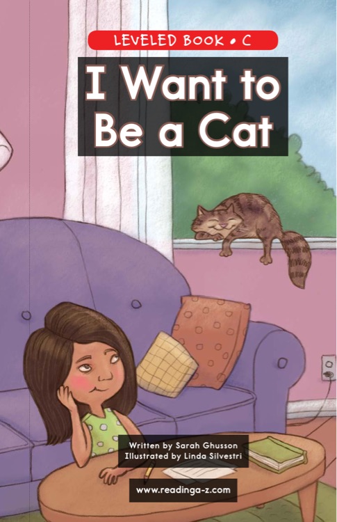 I Want to Be a Cat (RAZ C)