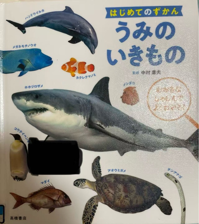 はじめてのずかんうみのいきもの