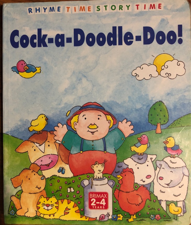 Cock-a-doodle-doo! (Large Board Books: Rhyme Time Story Time)