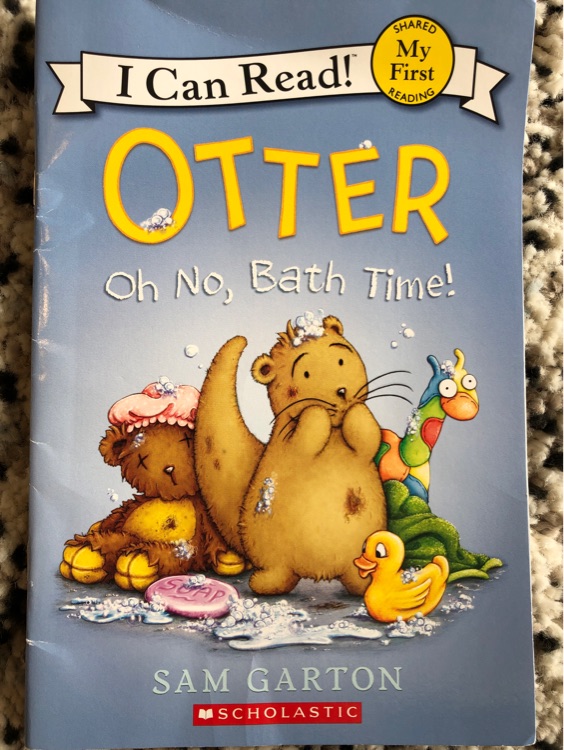 Otter oh No, Bath Time!