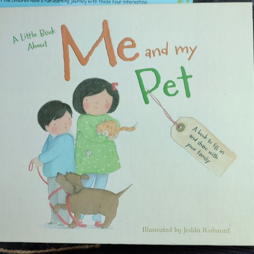 a little book about me and my pet