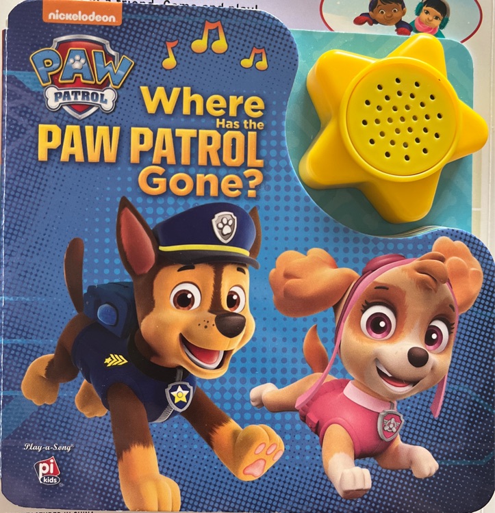 Where has the paw patrol gone?