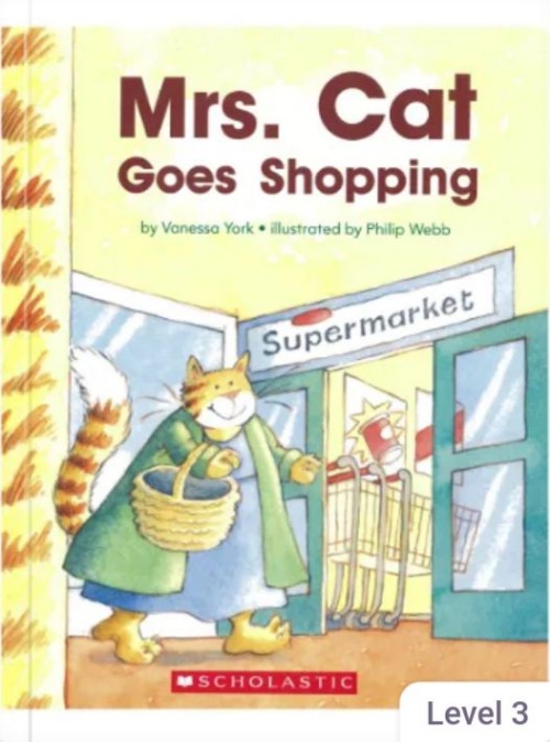 mis. cat goes shopping