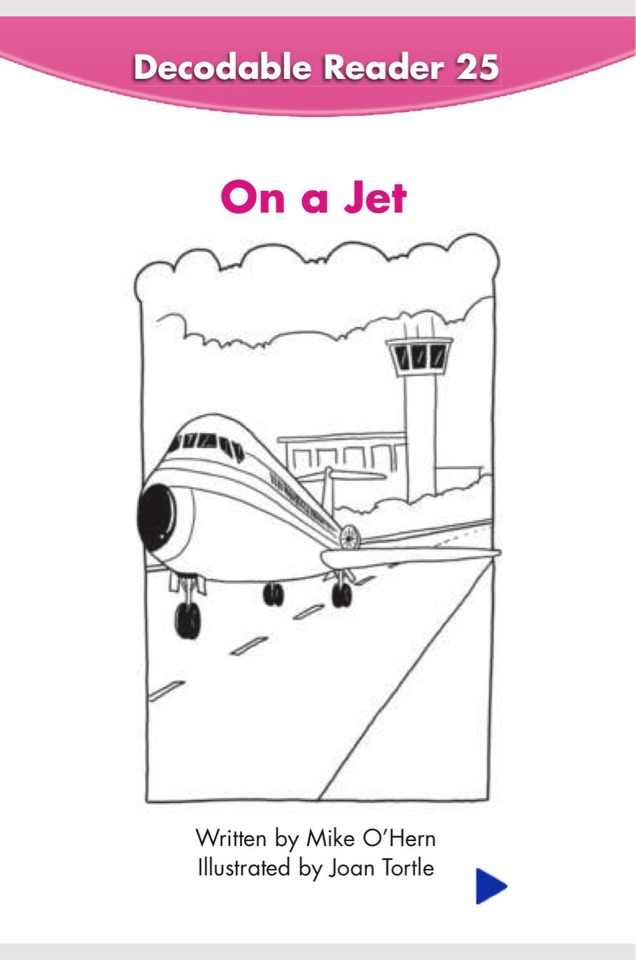 Scott Foresman Reading - GK - DECODABLE READER 25:On a Jet