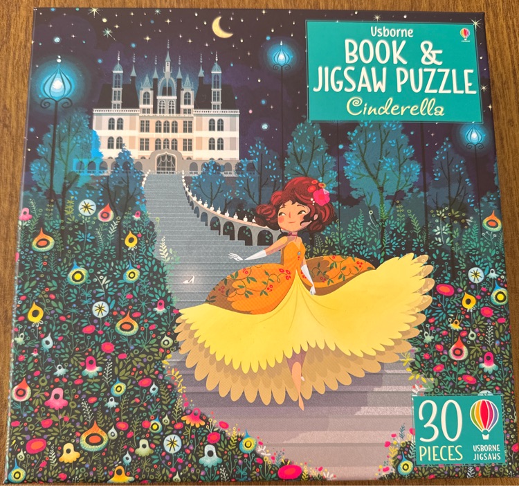 Book & Jigsaw Puzzle Cinderella