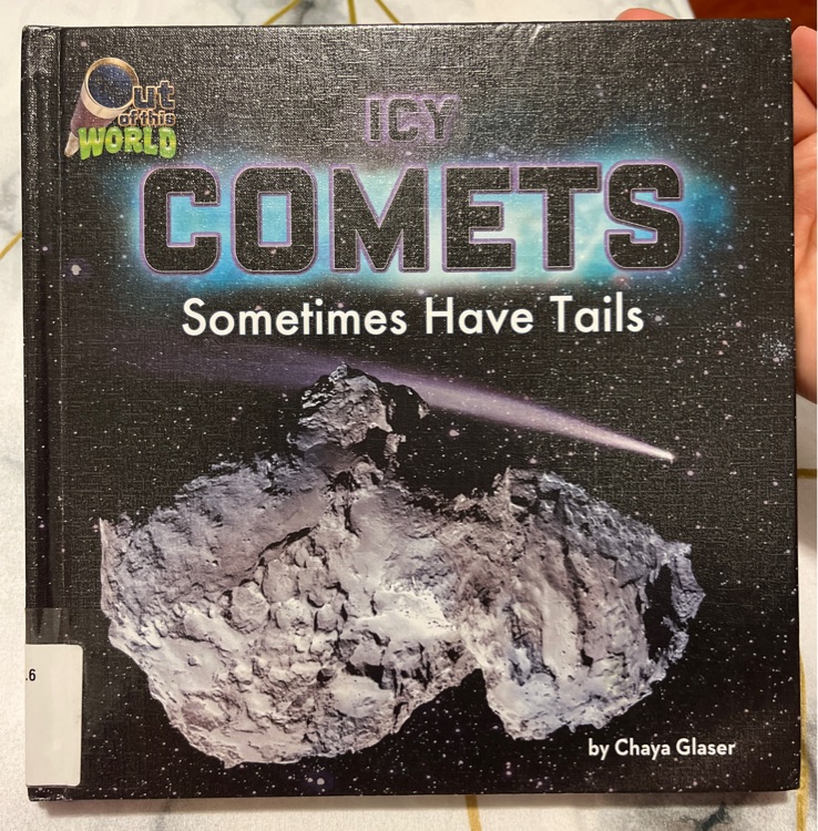 Icy comets sometimes have tails