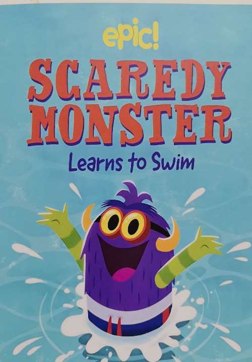 scaredy monster learns to swim