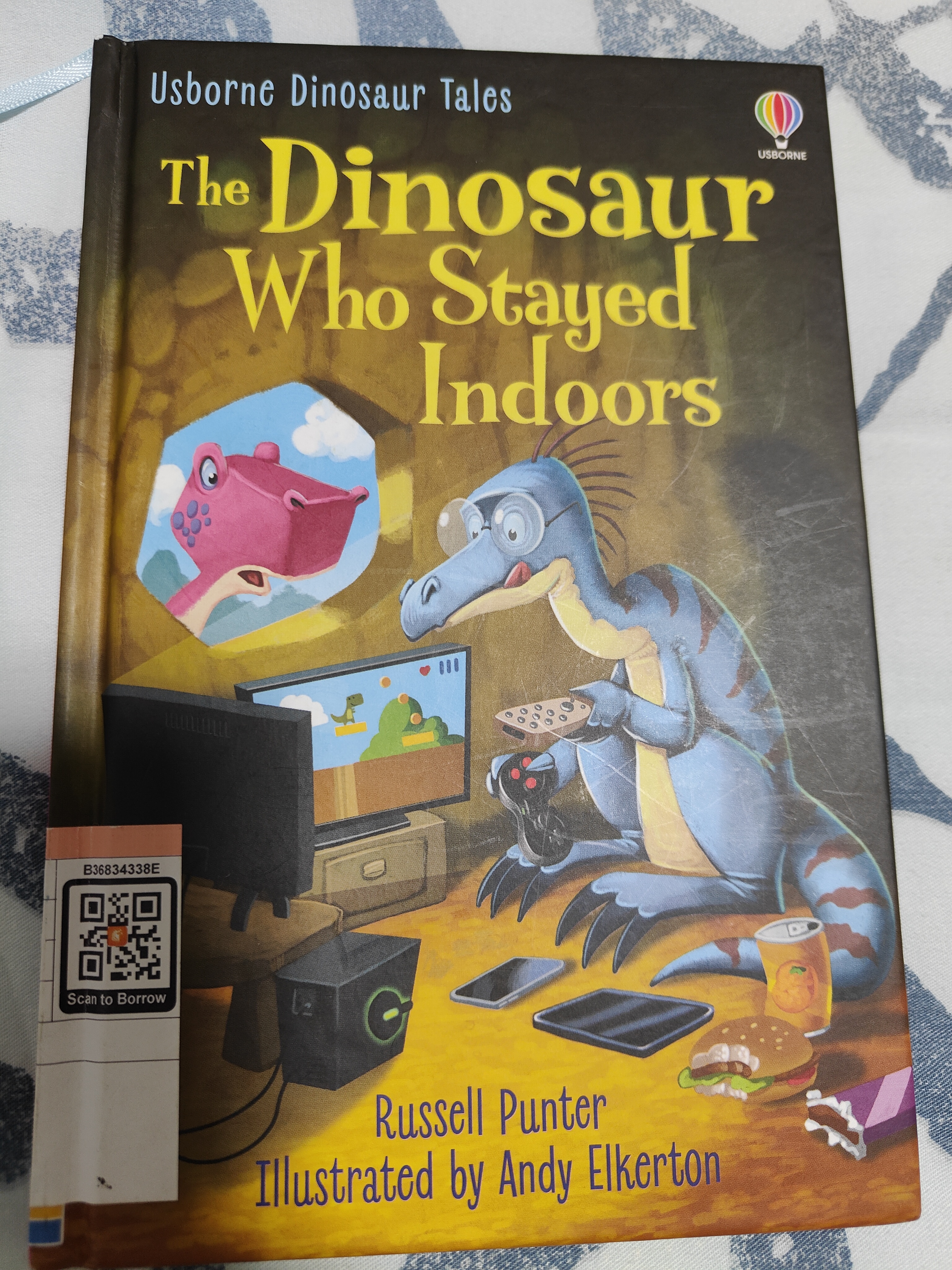 the dinosaur who stayed indoors