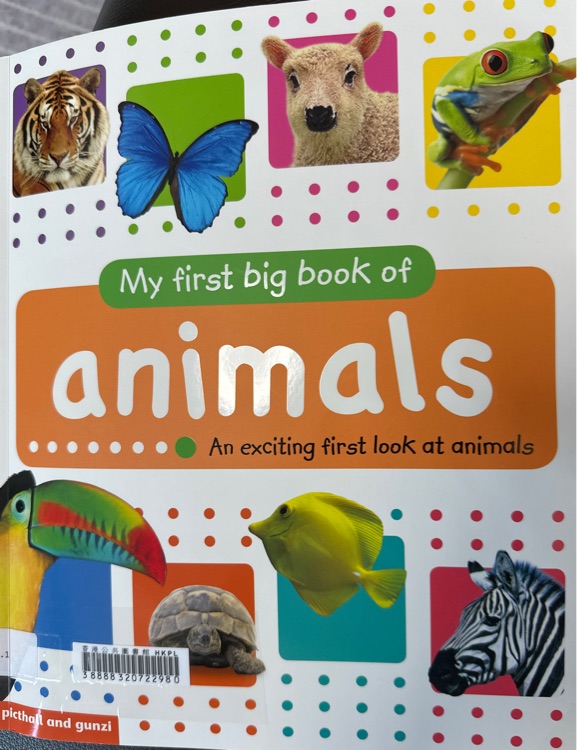 My first book of Animals