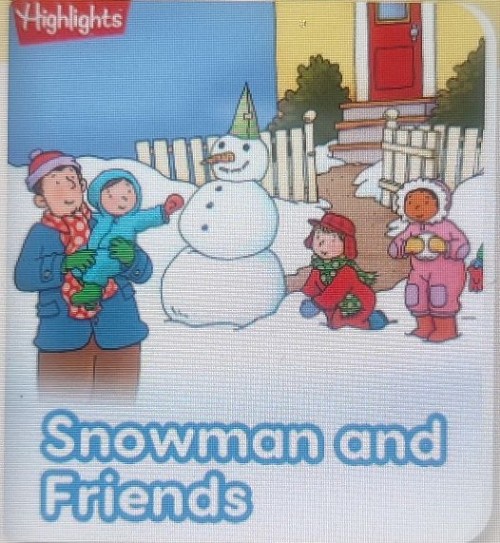 snowman and friends