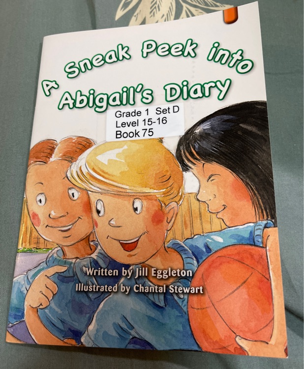 A sneak peek into Abigail's Diary