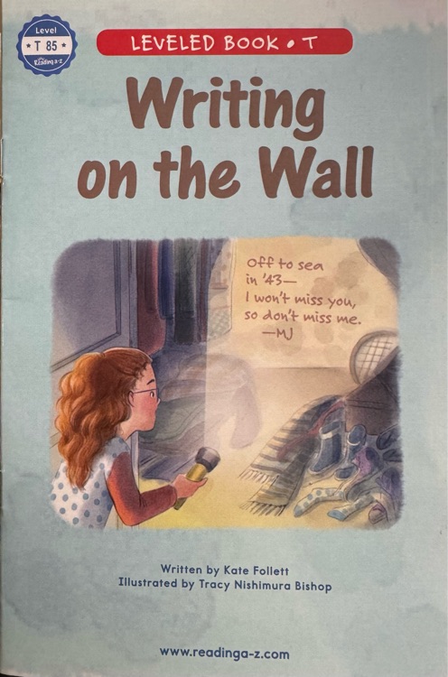 Writing on the Wall(Raz T)
