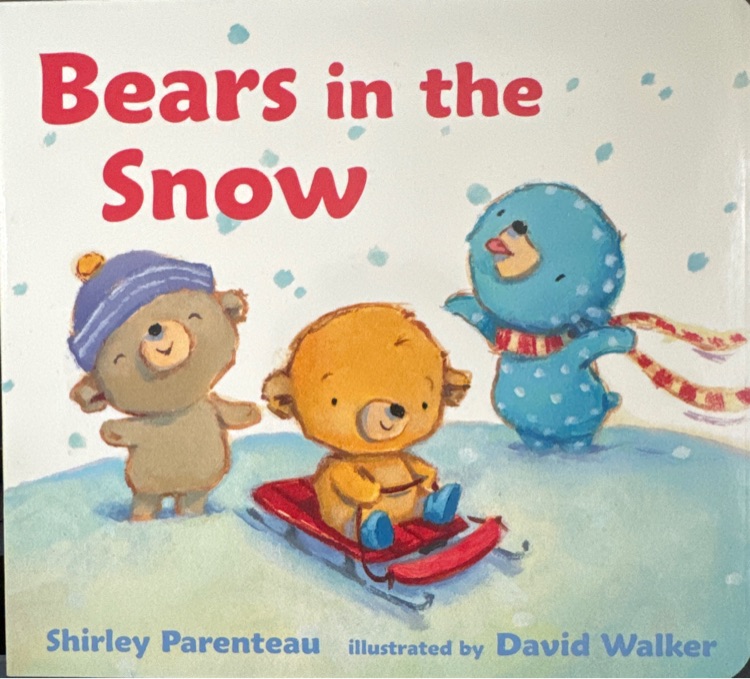 Bears  in the snow