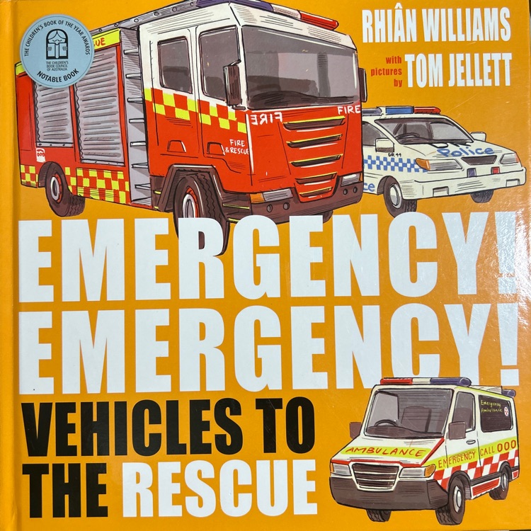 Emergency! Emergency! Vehicles to the rescue!