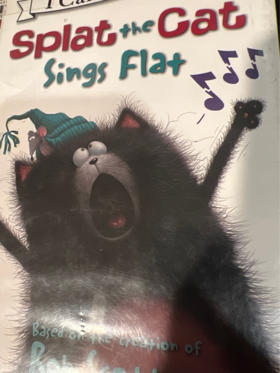 Splat the cat sings flat