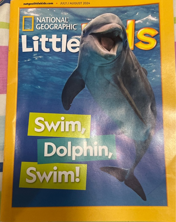 National geographic for little  kids 2024 July august