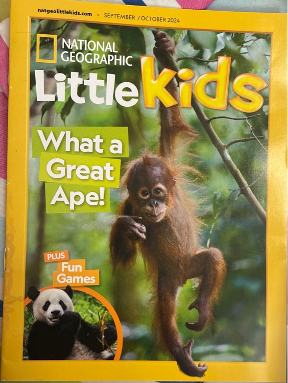 National geographic little kids 2024 September October