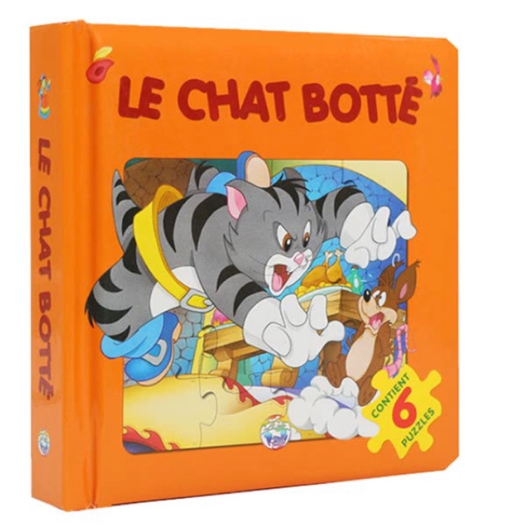 Le Chat Botte 穿靴子的貓 法語拼圖