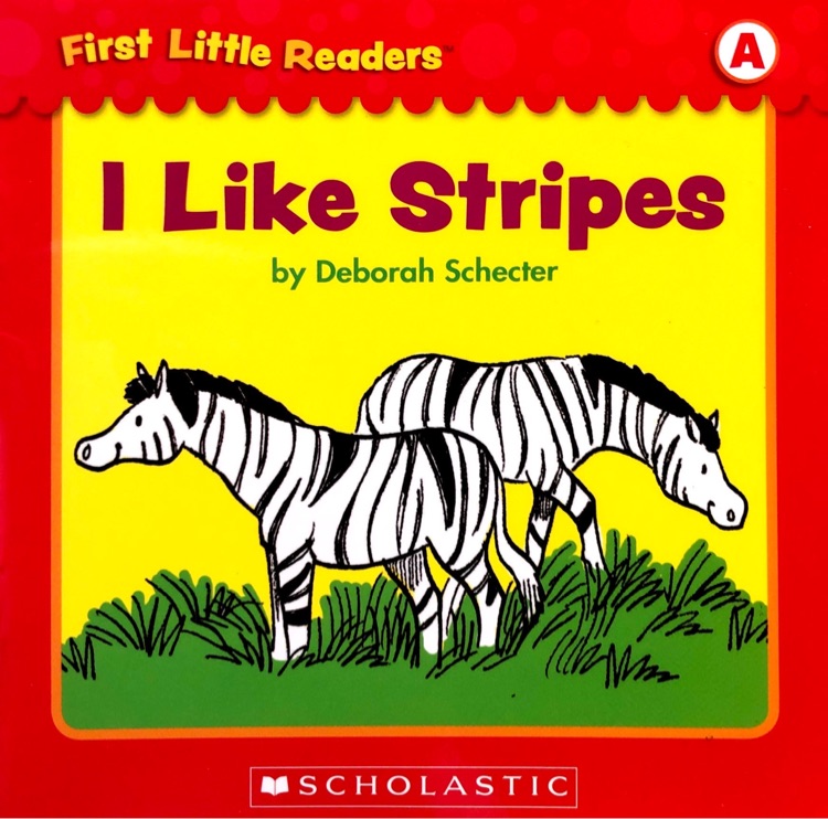 First Little Readers Level A-I Like Stripes