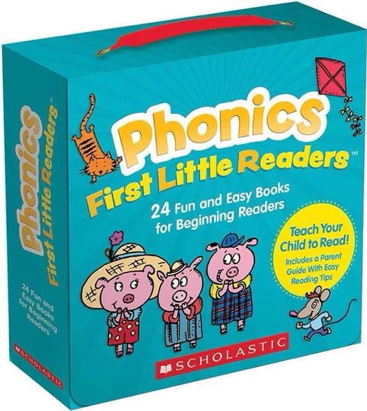 Scholastic Phonics First Little Readers 25本合售 學(xué)樂自然拼讀初級(jí)盒裝