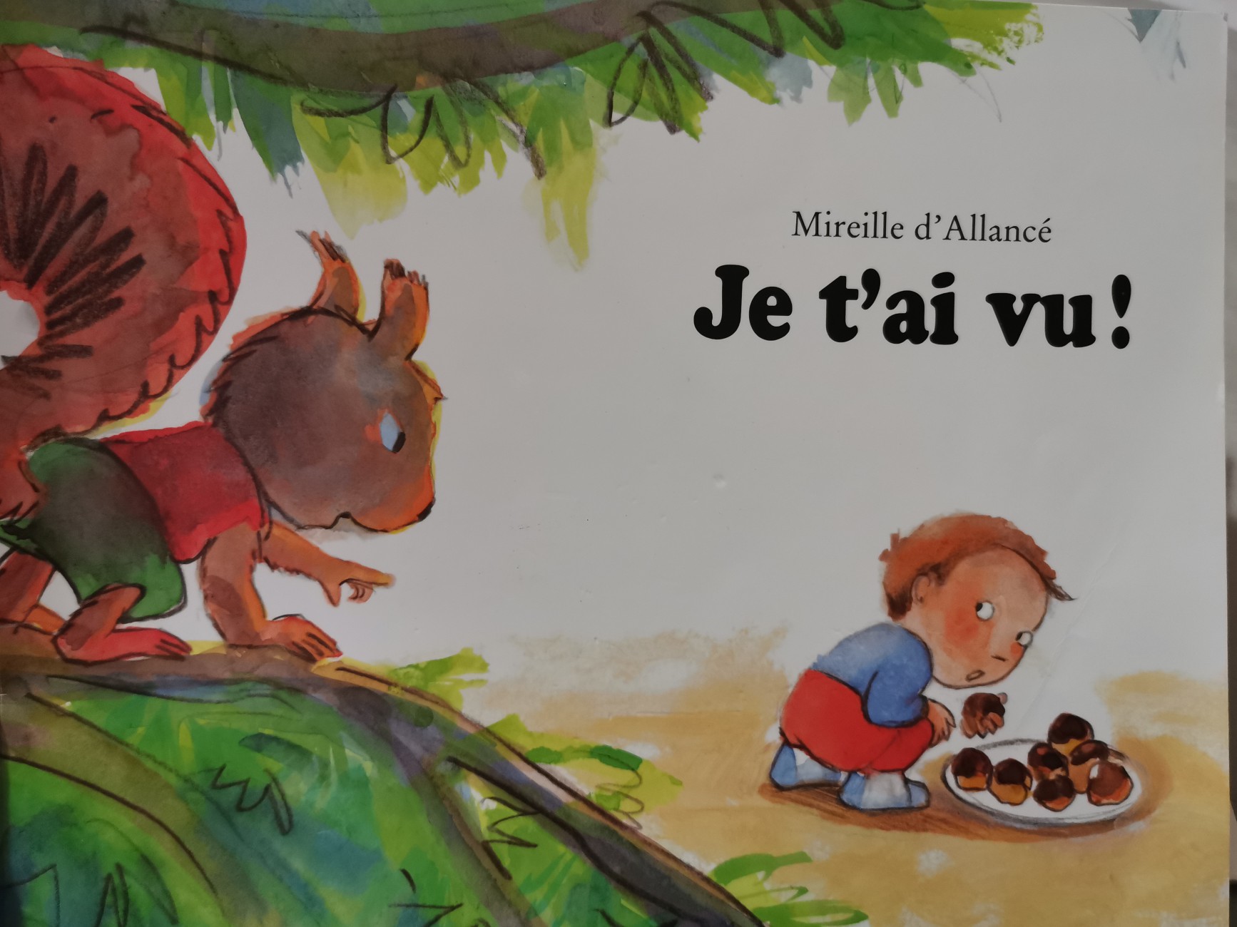 Je t'ai vu!