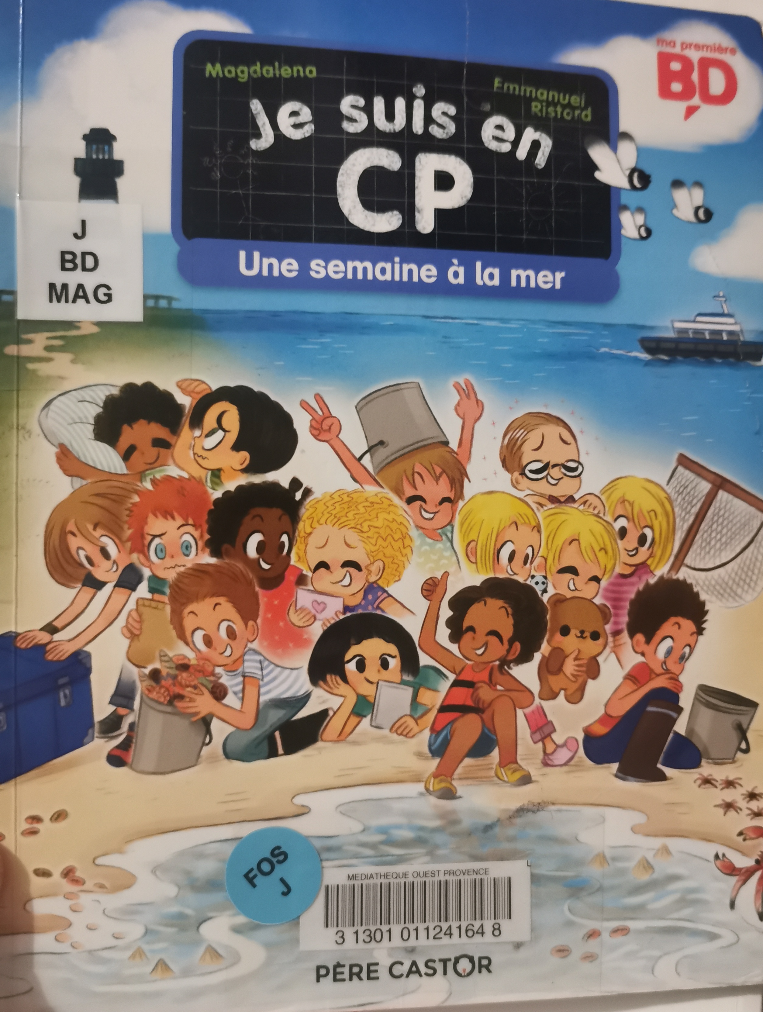 je suis en CP BD une semaine à la mer