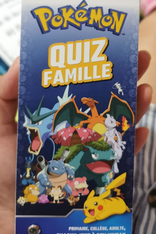 pokemon quiz famille