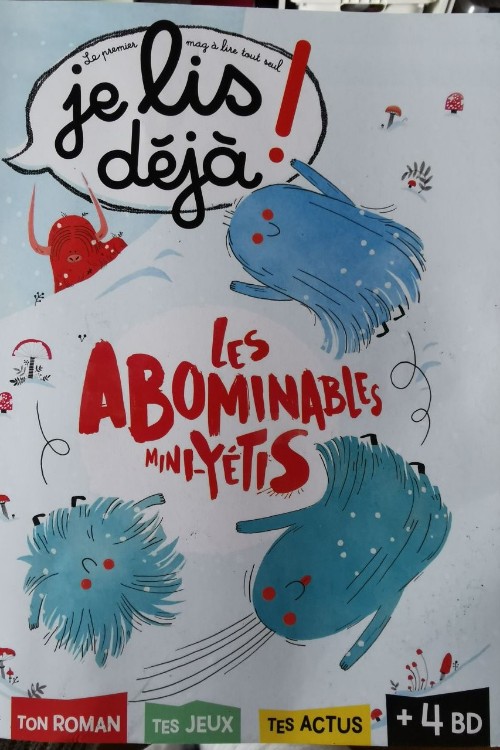 je lis déjà n°373 les abominables mini-yétis