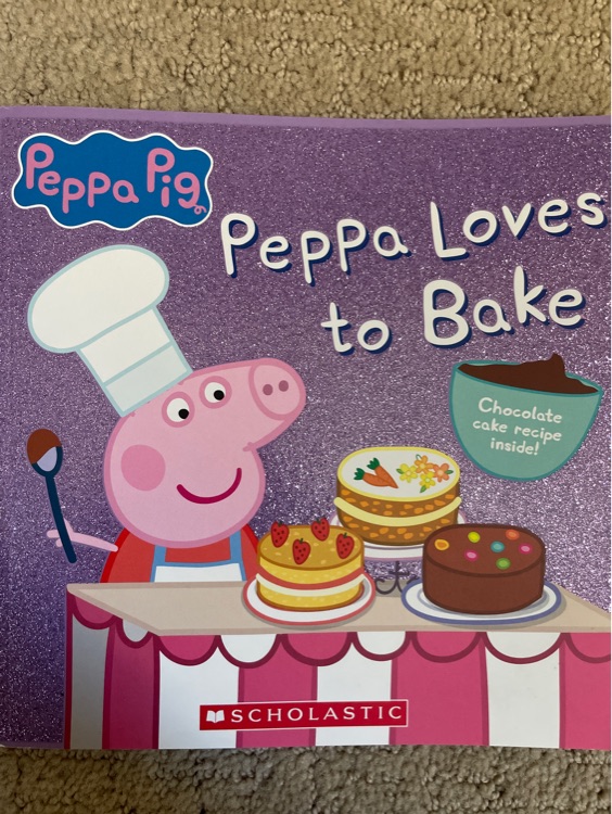 Peppa loves to bake