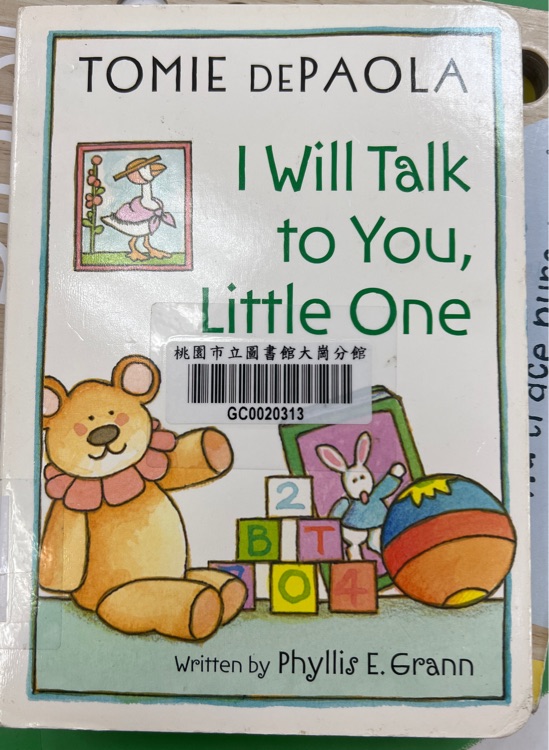 I will talk to you,little one