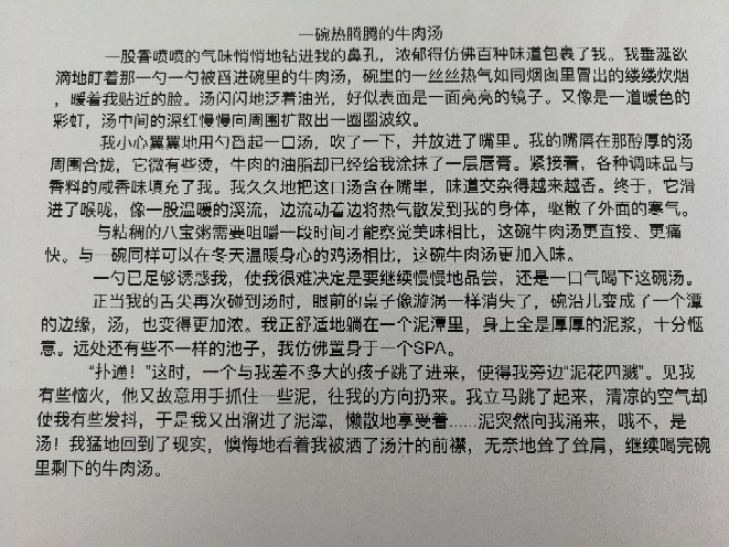 朵拉的中文寫作