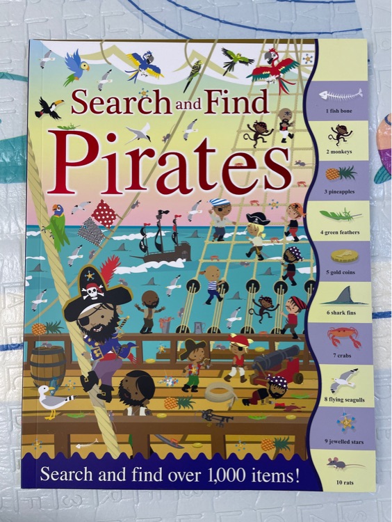 Search and Find Pirates