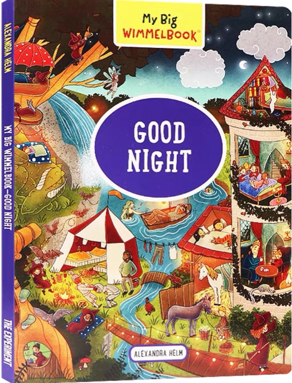 good night:my big wimmelbook