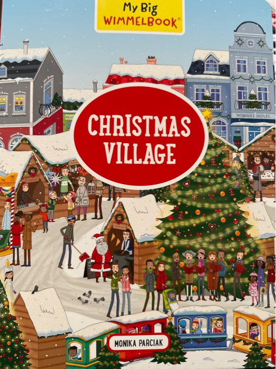 My Big Wimmelbook: Chirstmas village