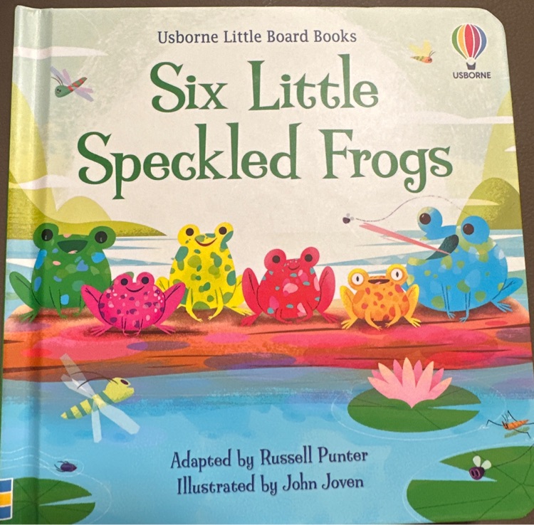 Six little speckled frogs: Usborne little board books