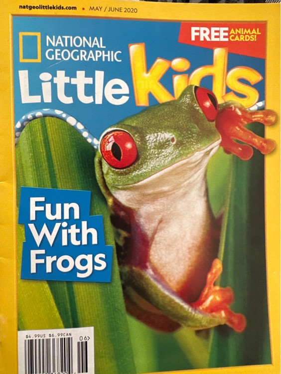 National geographic little kids: fun with frogs