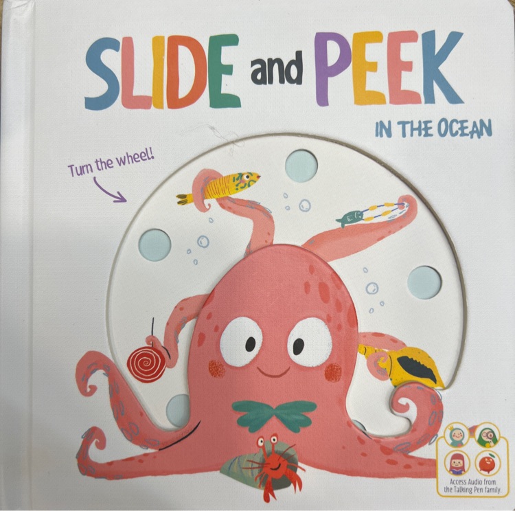 slide and peek in the ocean