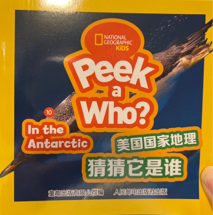 peek a who? 10-In the Antarctic